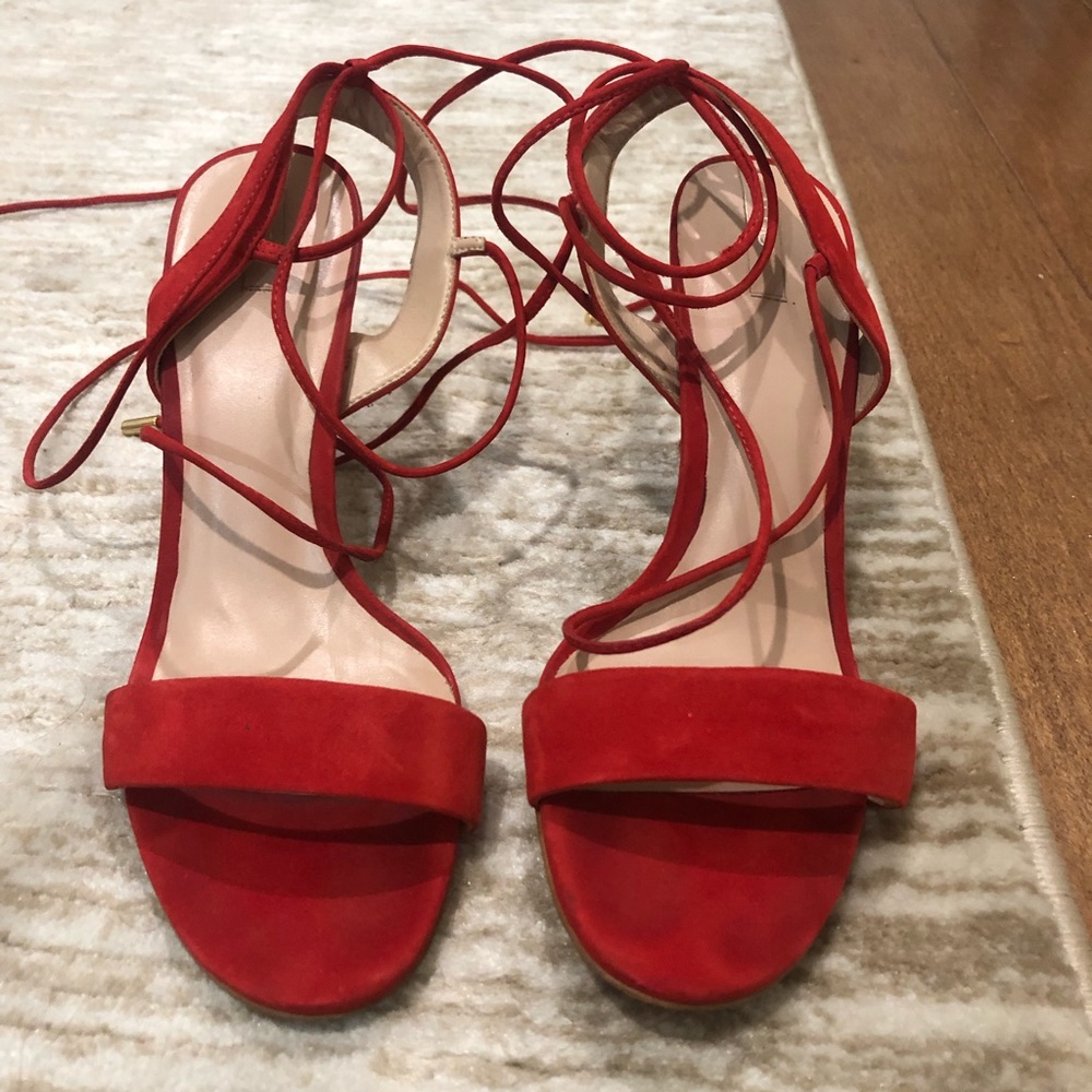 Aldo tie heels